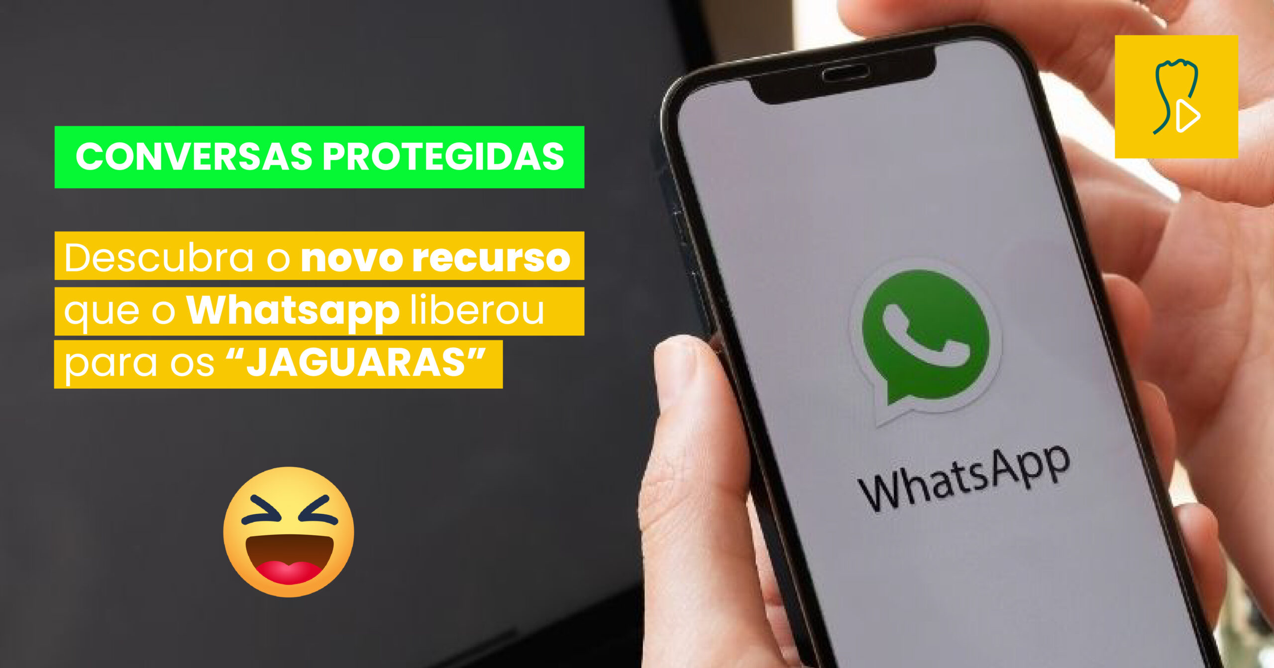 Conversas protegidas - Descubra o novo recurso que o Whatsapp liberou!
