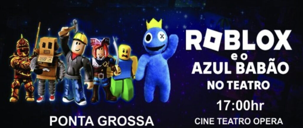 UMA AVENTURA ROBLOX NO TEATRO - Minha Entrada