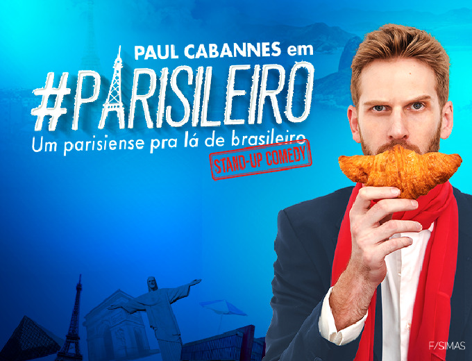 Paul Cabannes traz o humor francês para Ponta Grossa em um show imperdível!
