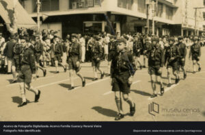 Desfile em PG na década de 70