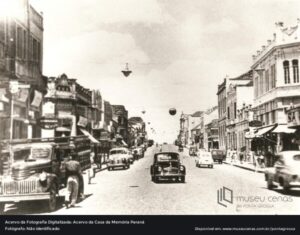Avenida Vicente Machado na década de 40