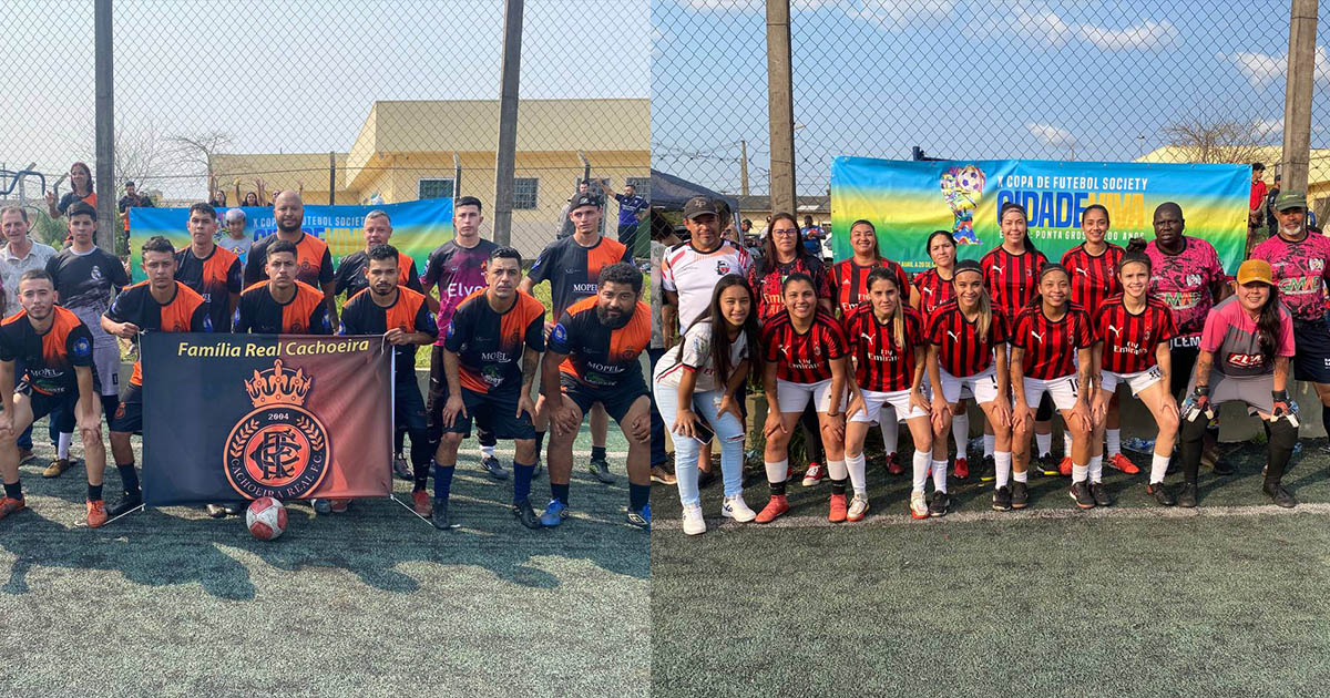 Real Cachoeira e Milan Cipa conquistam a Copa Cidade Viva 2024