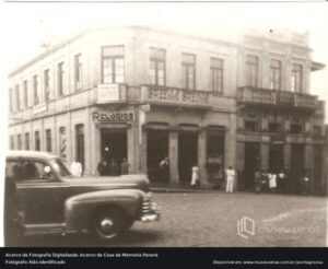 Casa dos Relógios na década de 1940