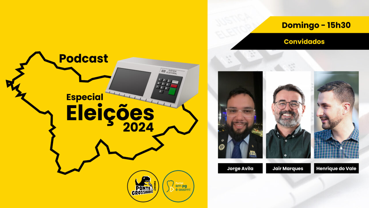 Neste domingo, Pontagrossauros realiza podcast especial com análise e curiosidades sobre as eleições