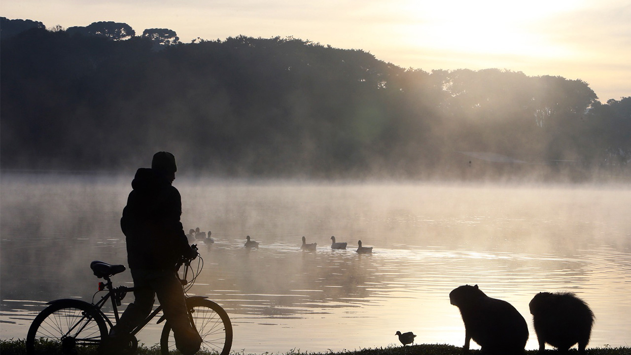 Frente fria traz chuva e temperaturas negativas no fim de semana em Ponta Grossa e no Paraná