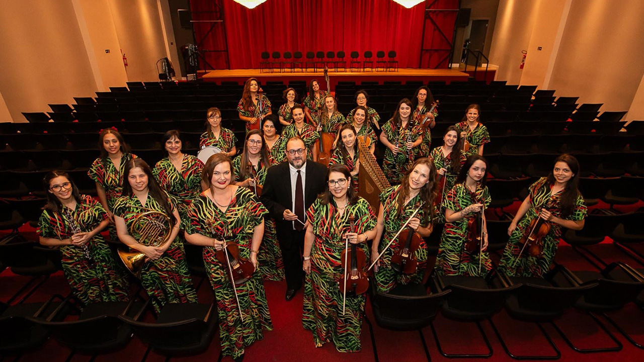 Orquestra Ladies Ensemble estreia espetáculo nacional em Ponta Grossa