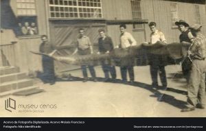 Trabalhadores com sucuri (anos 1960)