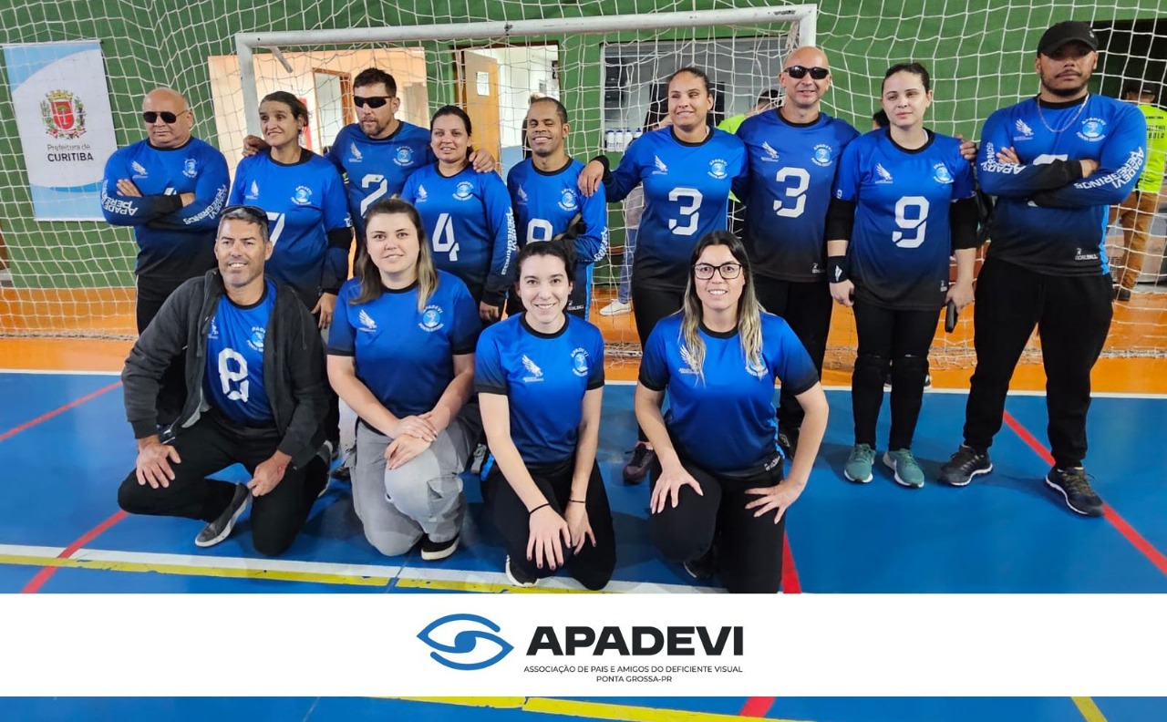 Equipe de Goalball da APADEVI Ponta Grossa se destaca na 6ª Copa Curitiba Paradesportiva