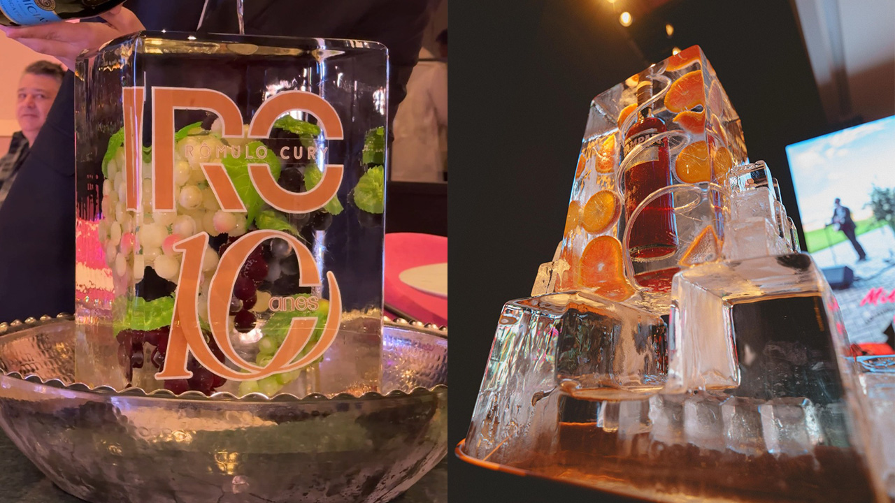 O gelo que virou arte: conheça o novo conceito de Welcome Drink da Unique Ice Art