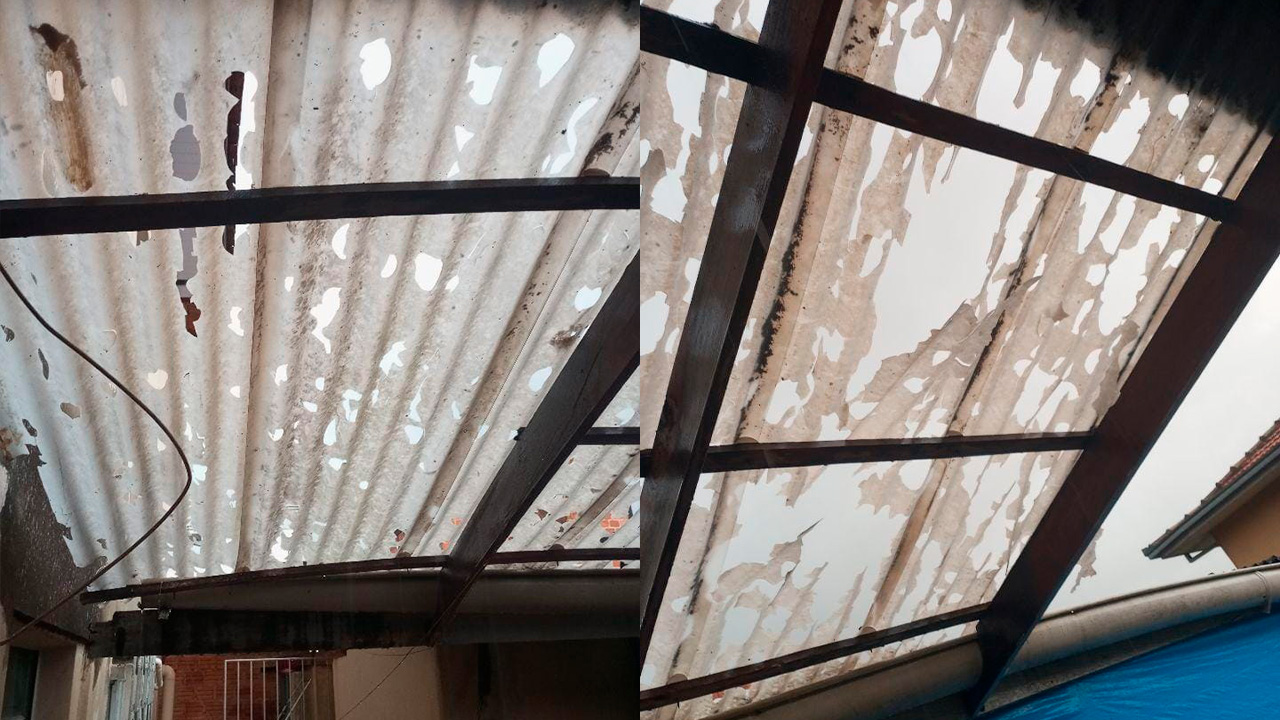 Granizo expõe fragilidade dos telhados: veja como reparar e evitar problemas futuros