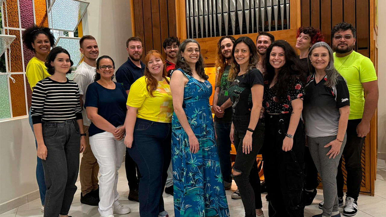 Coro Cidade de Ponta Grossa apresenta concerto de Natal com órgão de tubos no Instituto João XXIII