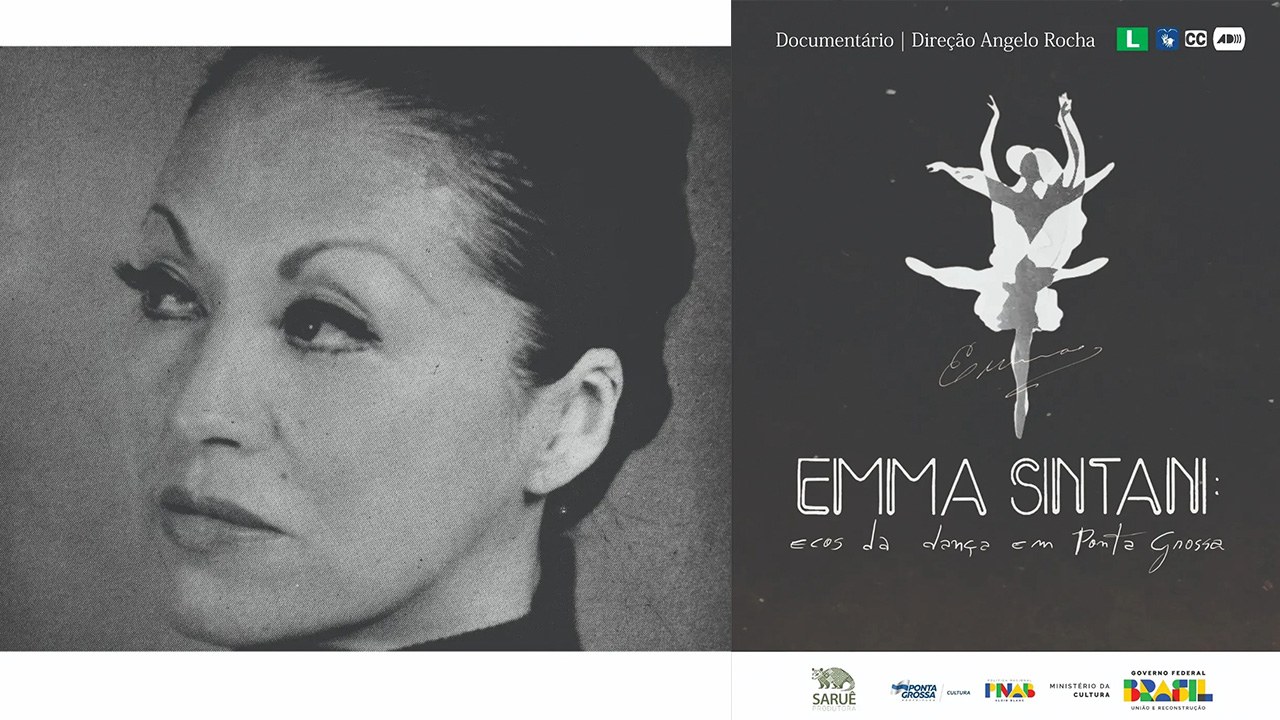 Documentário resgata legado da bailarina Emma Sintani em Ponta Grossa