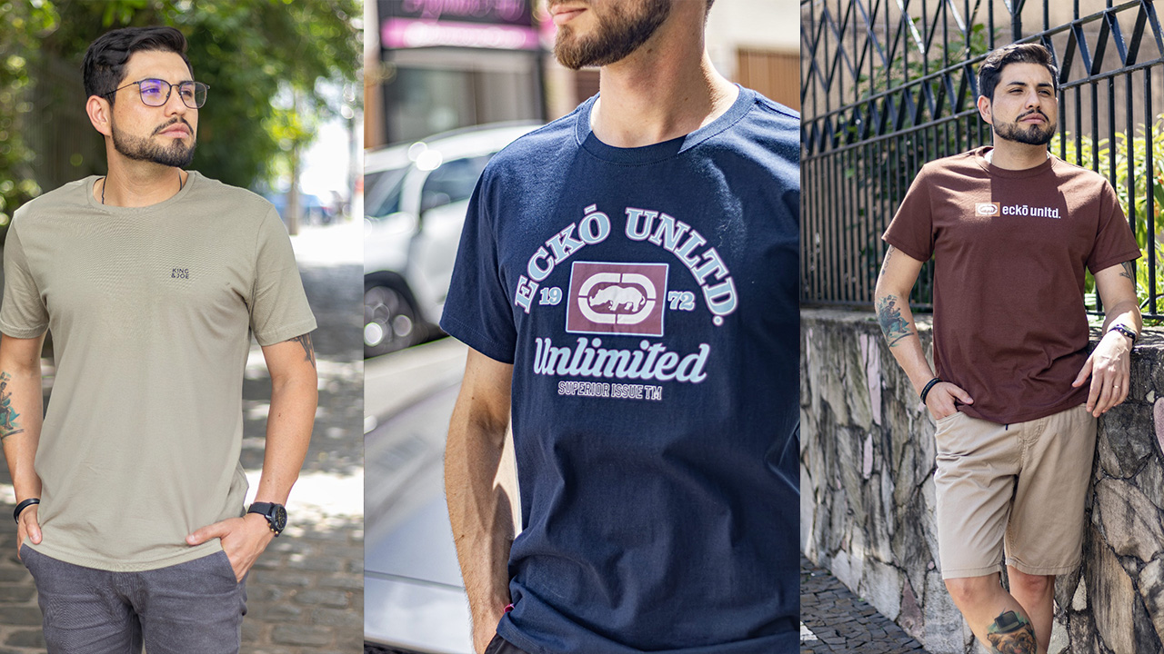 Presentes de Natal até R$ 100? Na Urban Concept tem camisetas por R$ 89,90