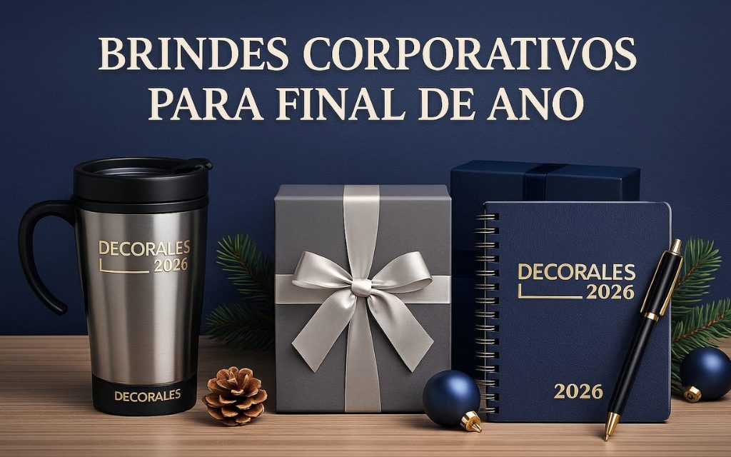 Decorales oferece linha completa de brindes corporativos personalizados