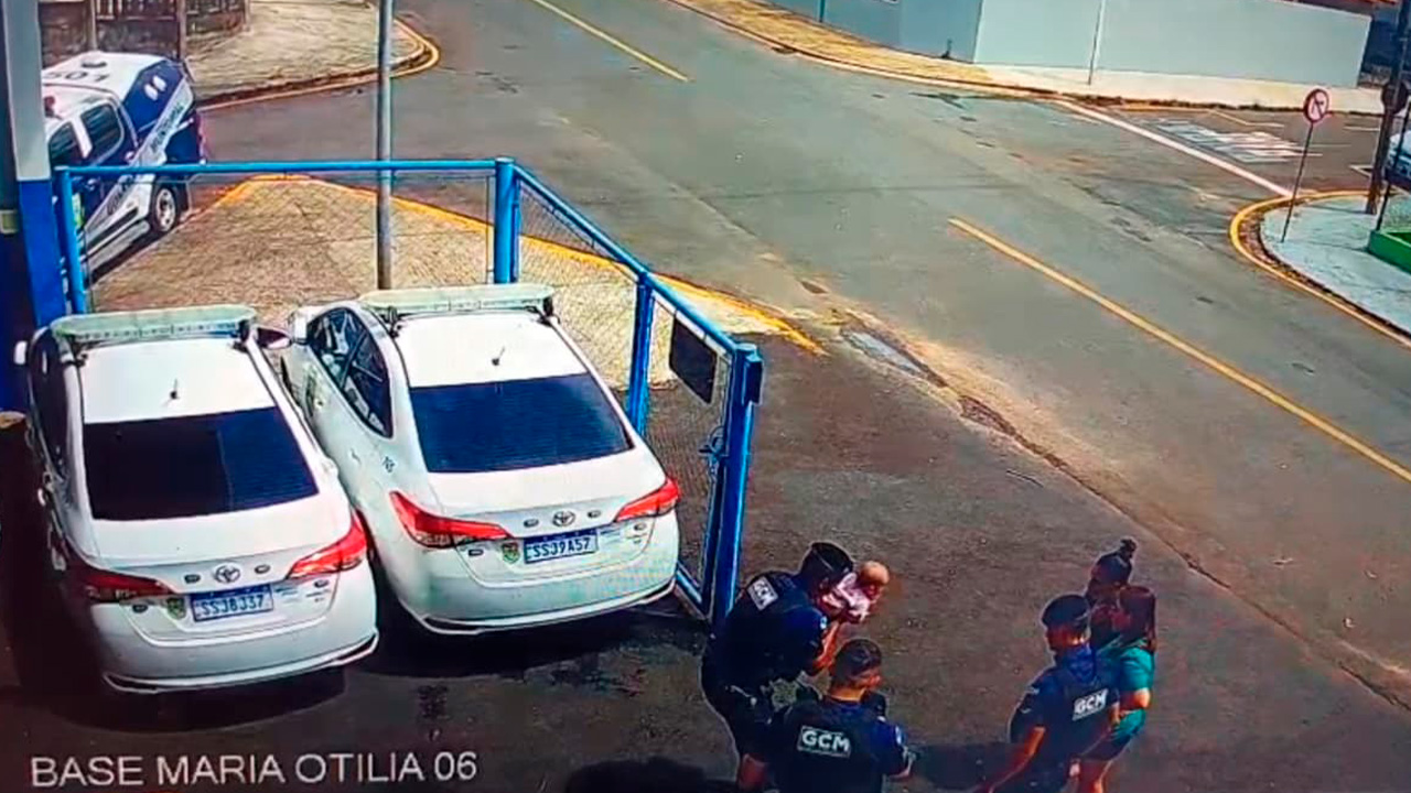 Guardas Municipais salvam bebê de cinco meses após engasgamento em Ponta Grossa