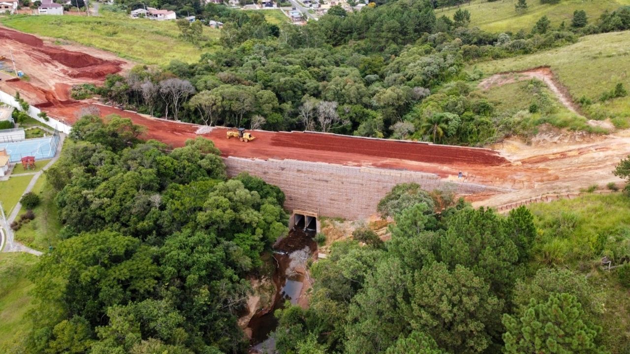 Ligação Anita Garibaldi atinge 76% de execução em Ponta Grossa