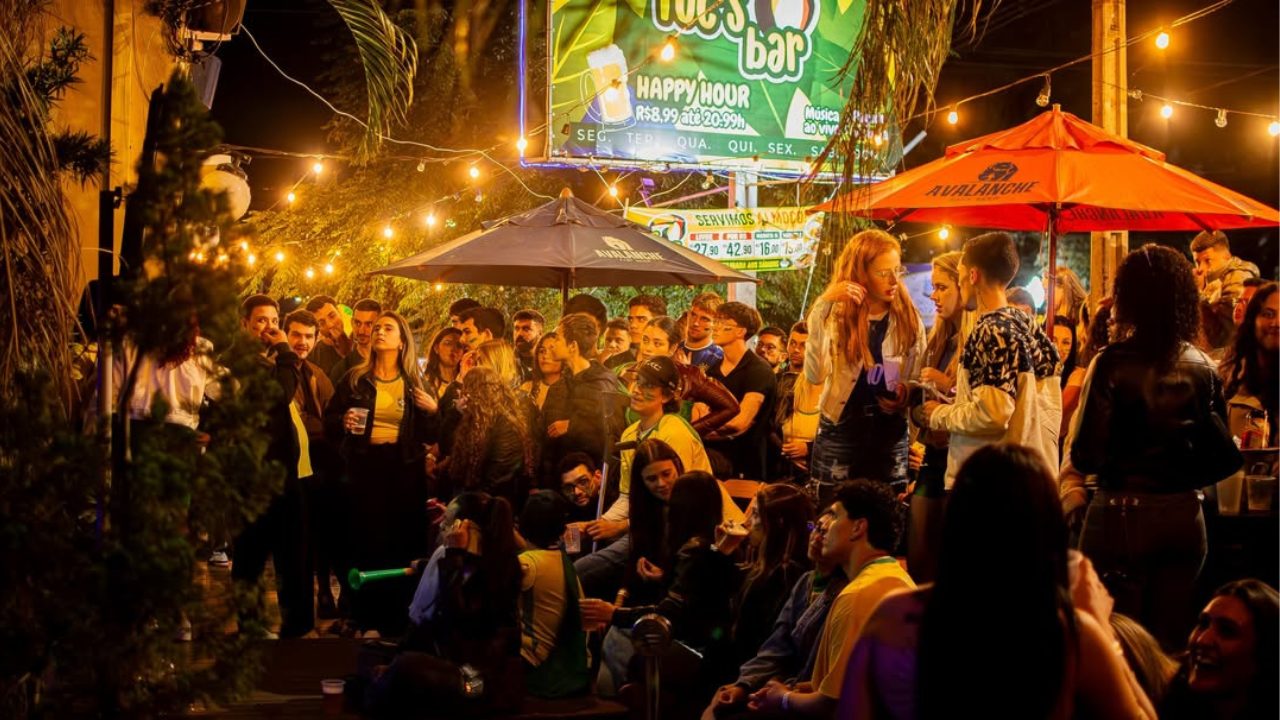 Brasil x Escócia terá transmissão no Tuc’s Bar, point oficial do Em PG é Assim
