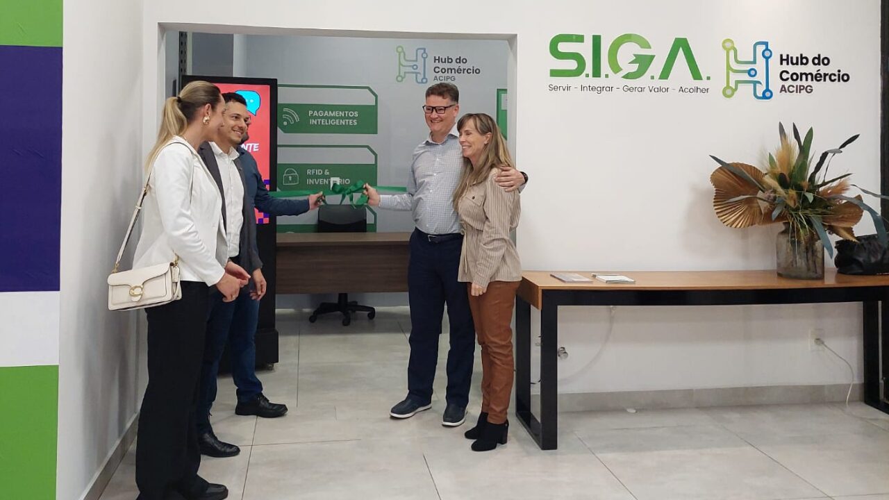 ACIPG inaugura Sala SIGA, Hub do Comércio e Espaço Gourmet