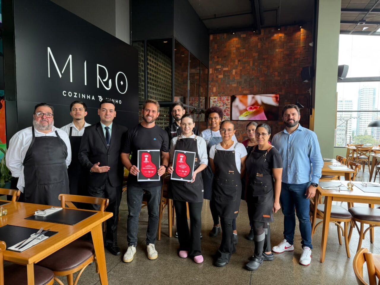 Miro Cozinha & Vinho volta à lista dos 30 melhores restaurantes do Paraná no Prêmio Bom Gourmet 2026
