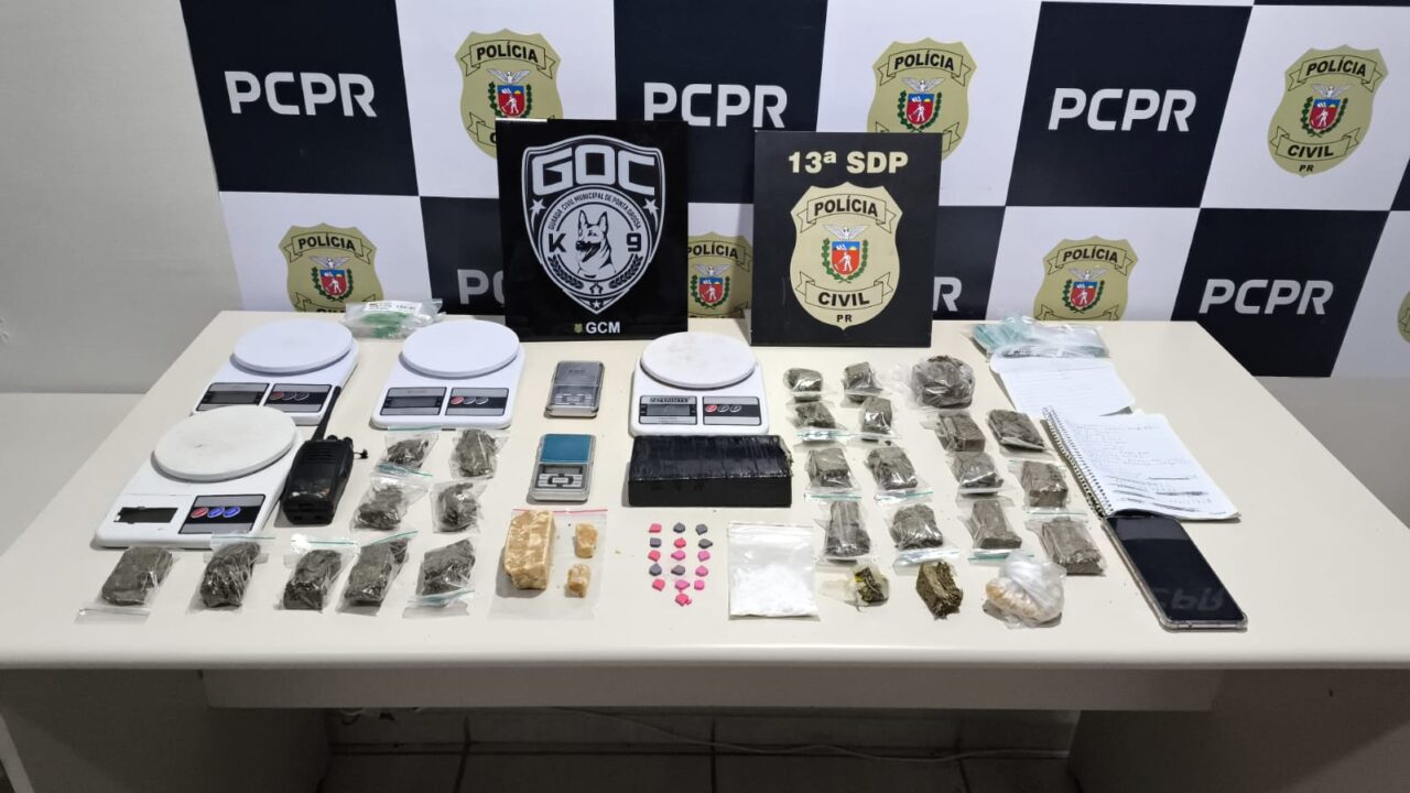 Operação da Polícia Civil prende cinco pessoas e desarticula grupo ligado ao tráfico no Jardim Maracanã