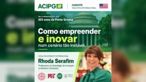 ACIPG recebe palestra internacional com professora do MIT e da Boston University sobre empreendedorismo e inovação