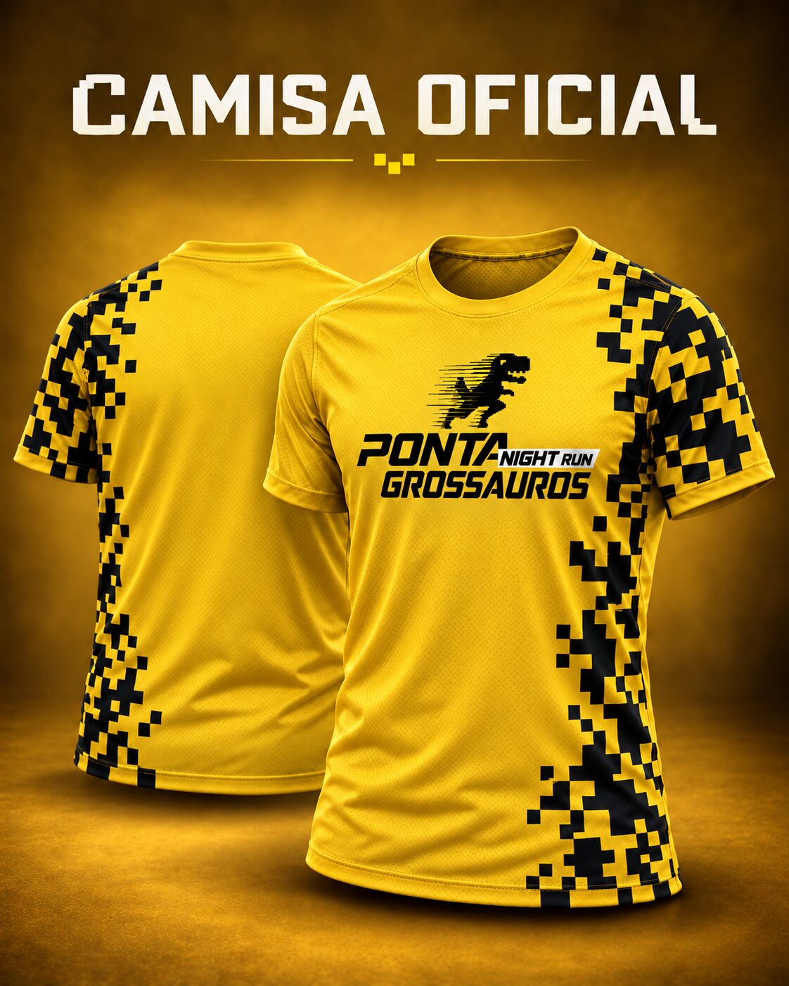 PontaGrossauros Night Run abre inscrições hoje às 19h e apresenta spoiler da camiseta da corrida