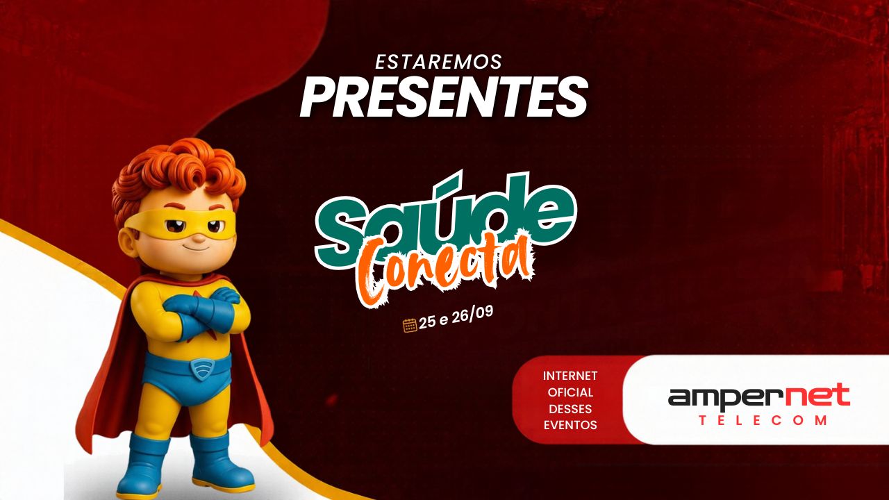 Ampernet é Internet Oficial do Saúde Conecta e reforça atuação em Ponta Grossa