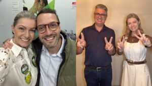 Filipe Barros escolhe os Campos Gerais para três carreatas ao lado de Aline Sleutjes e Júlio Kuller