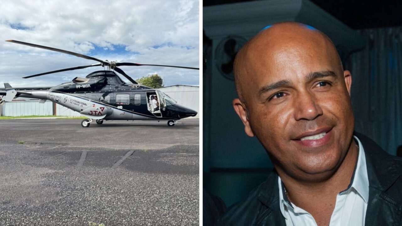 Helicóptero de empresa ligada a Neymar desaparece em SC; Rick, da dupla Rick & Renner, estaria a bordo