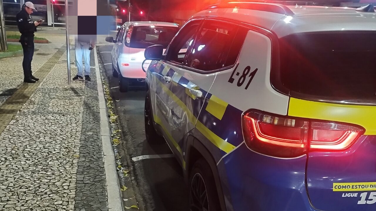 Motorista é preso após teste apontar 0,68 mg/L de álcool em Ponta Grossa