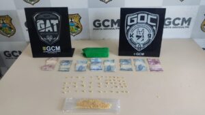 Guarda Municipal apreende maconha e crack durante Operação Saturação em Ponta Grossa