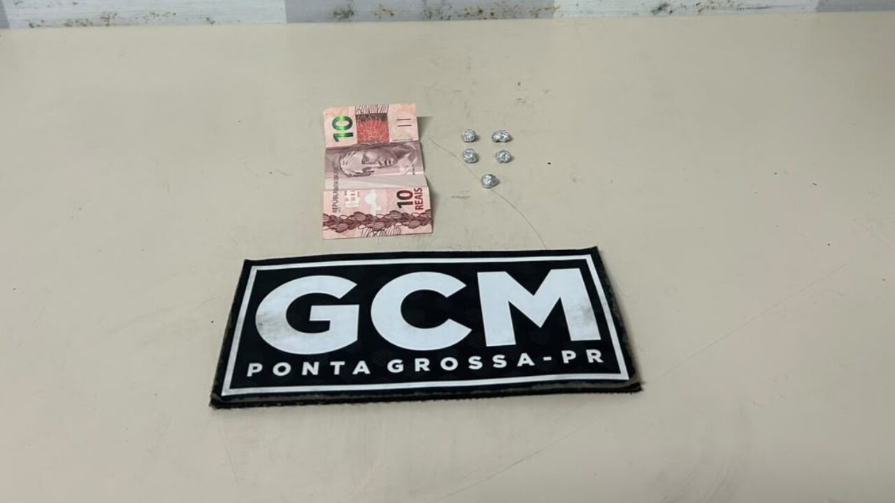 Homem de 48 anos é preso por suspeita de tráfico de drogas na região da Vilela, em Ponta Grossa