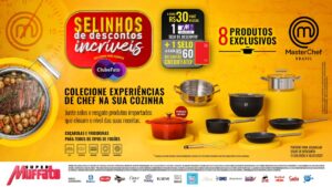Experiência MasterChef: Super Muffato amplia coleção exclusiva em nova campanha de selos promocionais