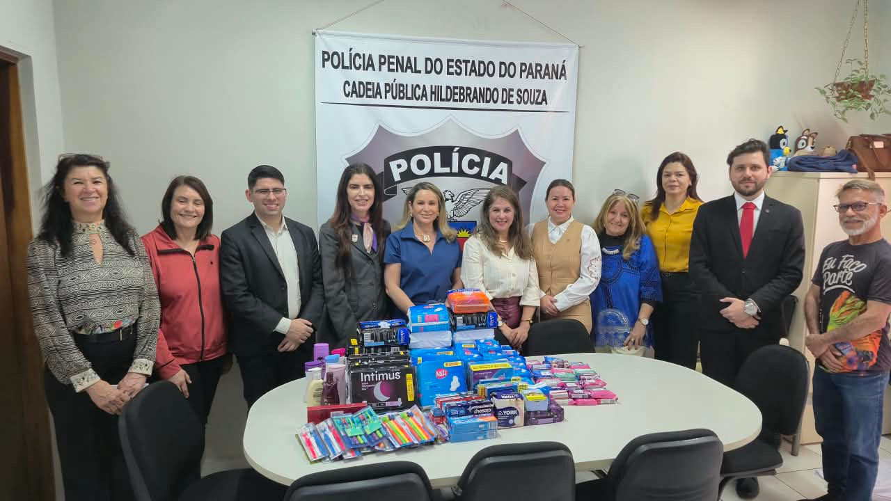 OAB PG promove ação com doações e poesia para mulheres privadas de liberdade