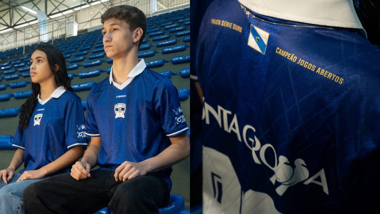 ACGF Ponta Grossa lança camisa inspirada no futsal dos anos 90