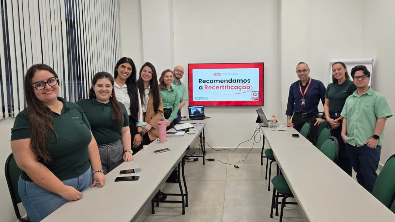 ACIPG mantém certificação internacional de qualidade na gestão pelo 9º ano consecutivo