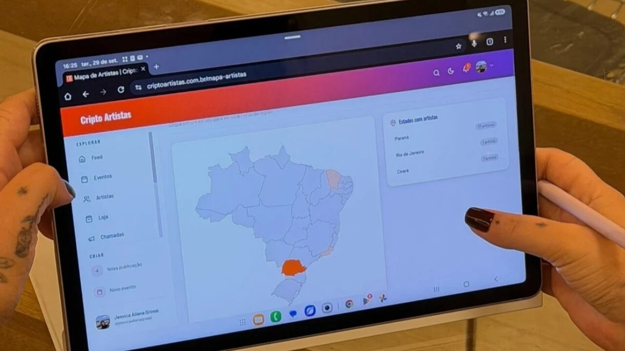 Plataforma gratuita reúne artistas e amplia oportunidades em Ponta Grossa